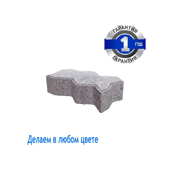 Фигурная тротуарная плитка Волна 7